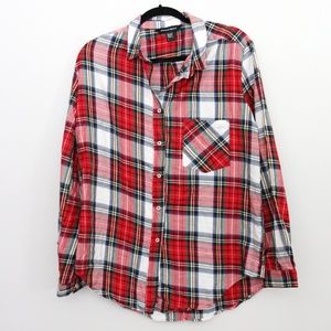 🌻American Apparel Check Long Sleeve Button Down